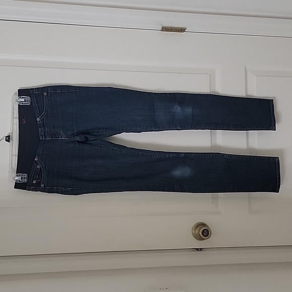 AG Adriano Goldschmied Size 25, Elastic Waist Jegging Pull On Jeans, Gently Used - Picture 9 of 12
